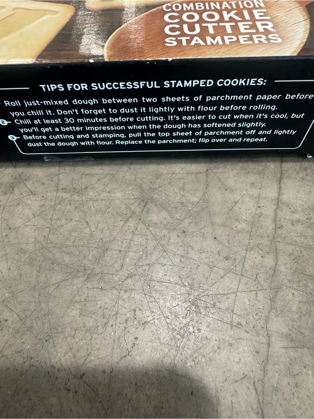 FRED Letter Press Cookie Cutter & Stamper Set-for cookies with something to say!